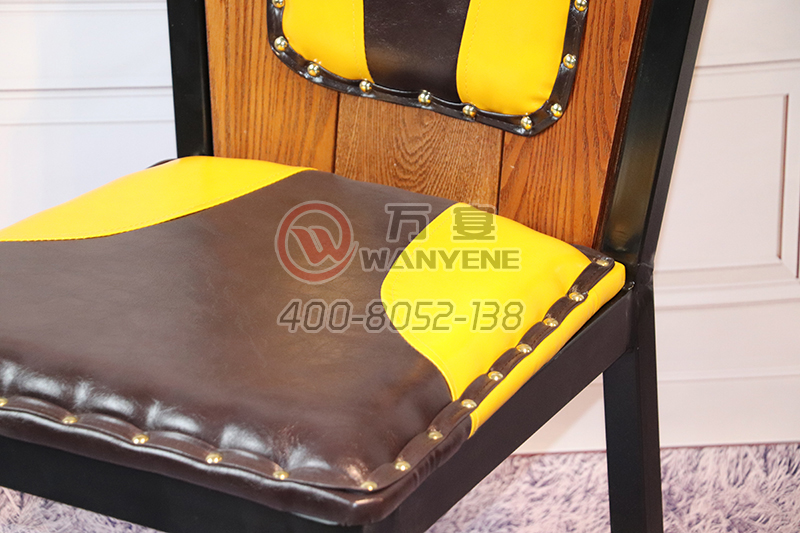 工业复古餐椅-坐垫细节